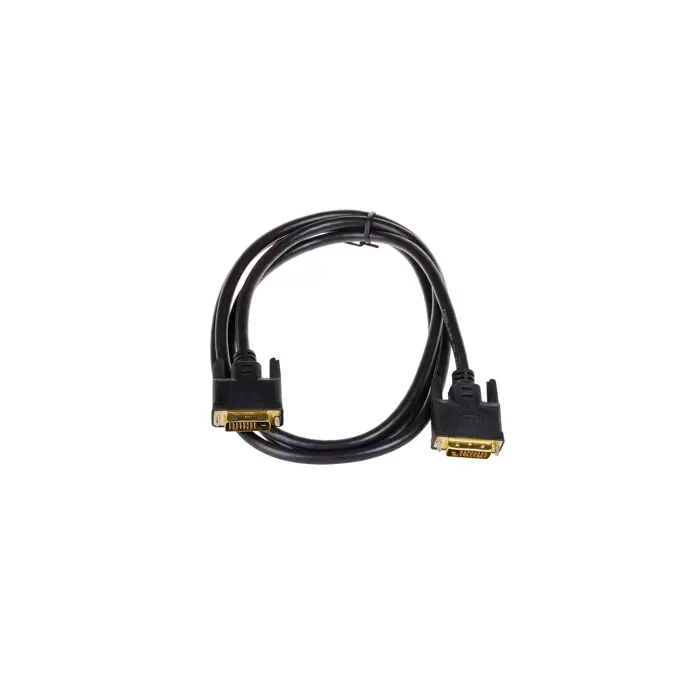 Akyga AK-AV-06 DVI cable 1.8 m DVI-D Black
